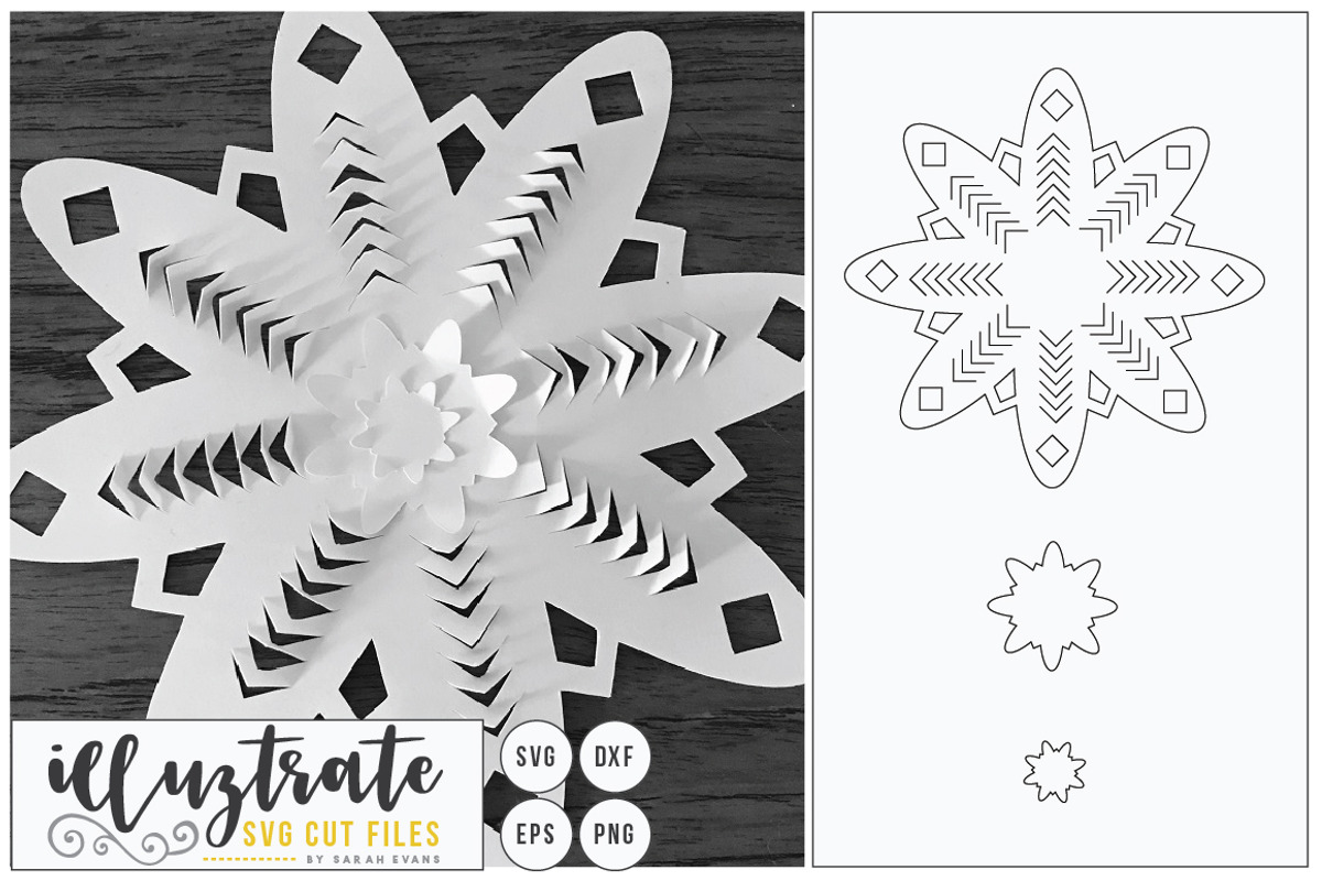 3d Flower SVG Bundle, an Illustration by illuztrate (Photo 10 of 12)