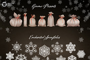 Christmas Carol Gnomes Clipart, an Illustration by Watercolor Nomads (Thumbnail 4 of 8)