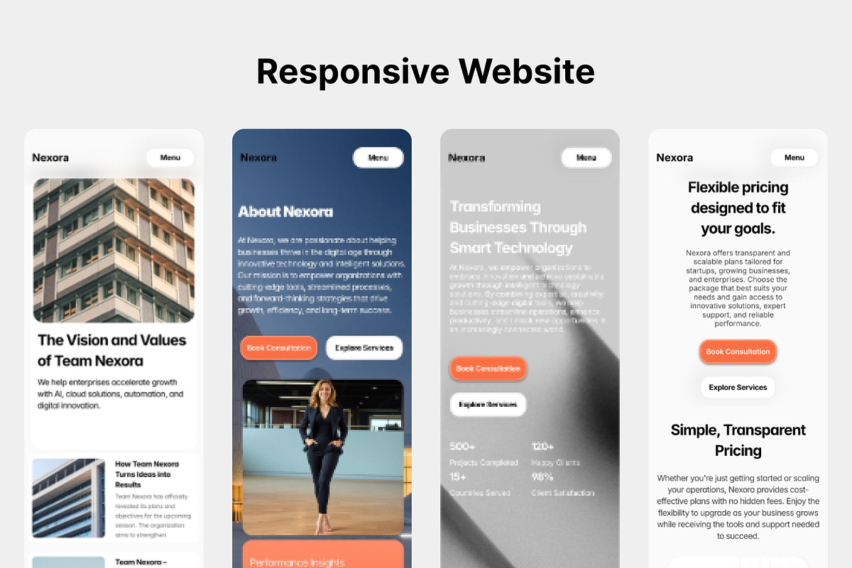 Smarter Business Starts Web Template, an App Template by Pixel Blend (Photo 4 of 6)