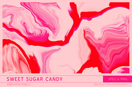SWEET SUGAR CANDY ABSTRACT PATTERNS