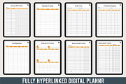 2025 Digital Finance Planner, a Stationery Template by Designmela01 (Thumbnail 3 of 6)