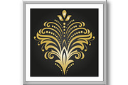 Floral Vector Abstract Pattern, a Decorative Illustration by FineArtStudio (Thumbnail 2 of 3)