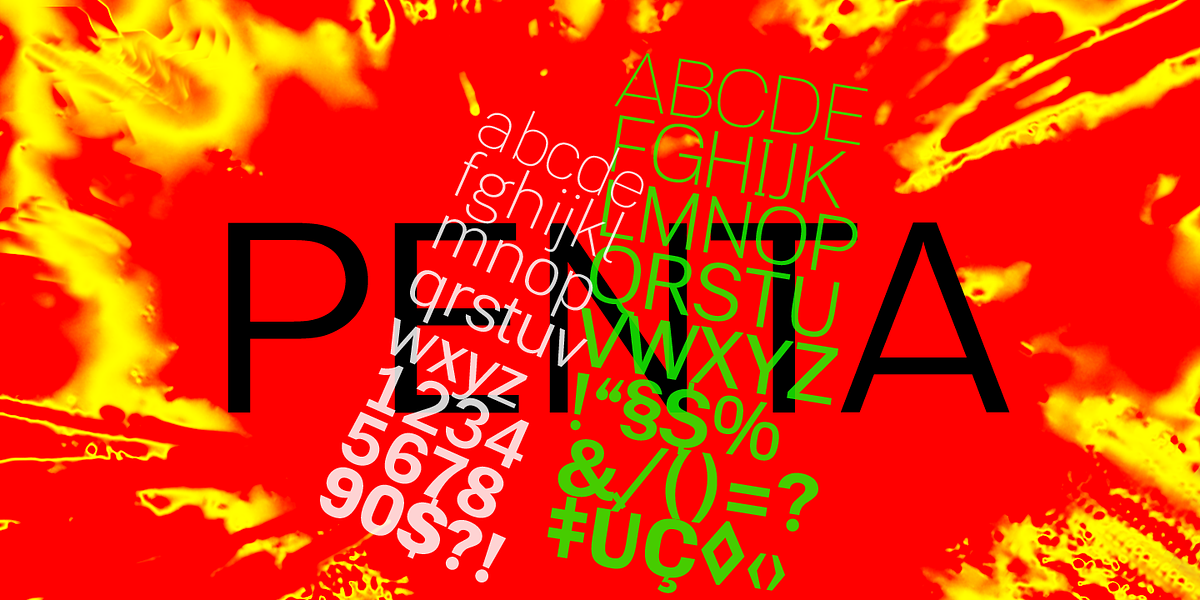 Penta, a Sans Serif Font by Wiescher-Design (Photo 2 of 8)