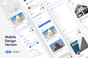 Sewo - Real Estate Dashboard UI Kit