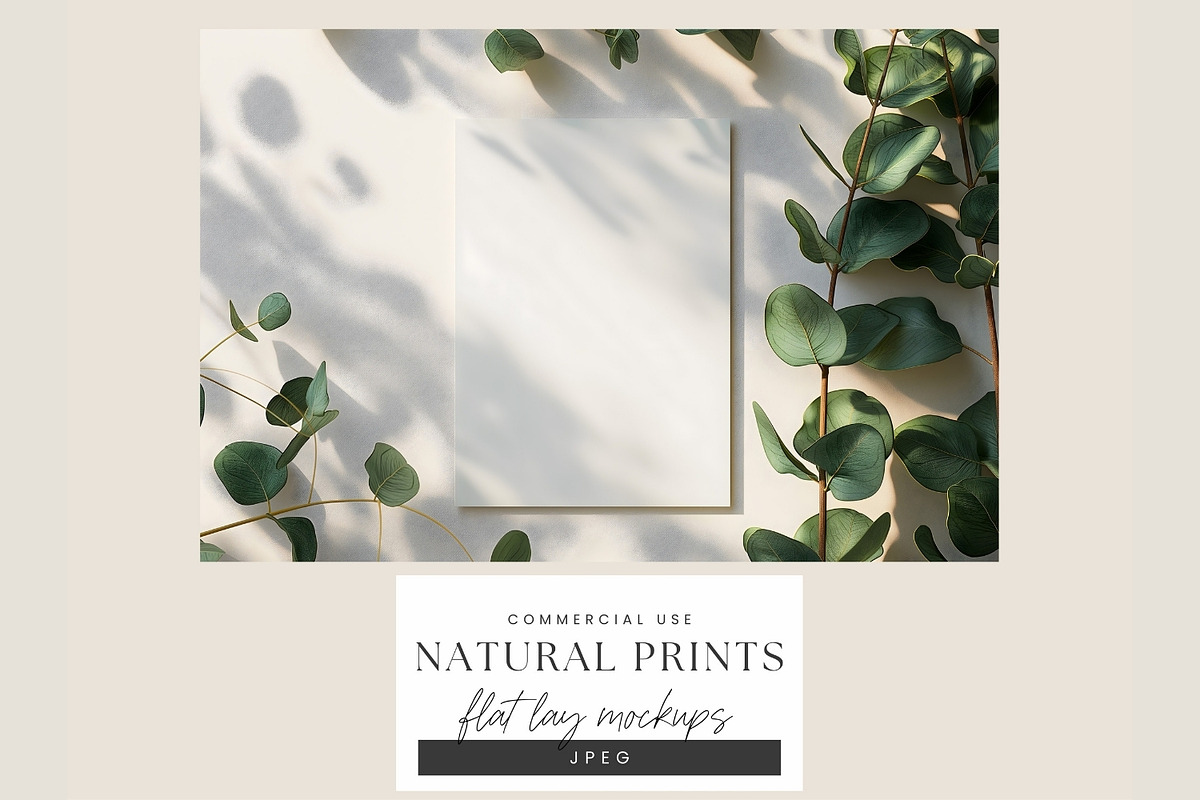 Natural Flat Lay Mockups Bundle, a Decorative Illustration by illuztrate (Photo 15 of 15)
