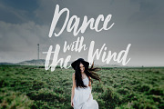 October Storm modern brush font, a Script Font by Angele Kamp (Thumbnail 9 of 9)