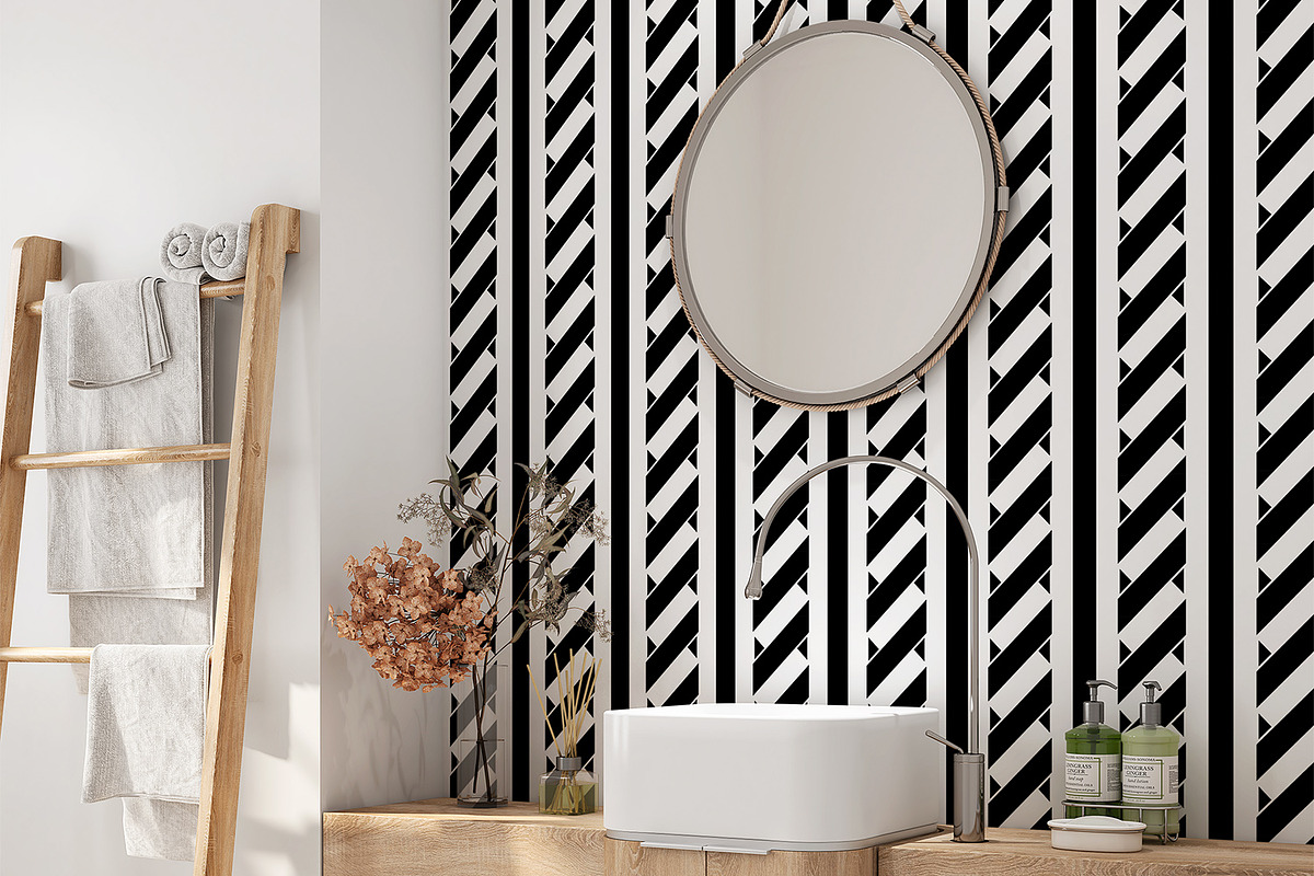 Minimal Geometric Rythm, a Pattern Graphic by MalyskaStudio (Photo 5 of 5)