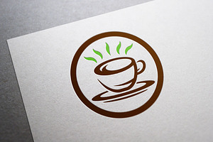 Nice Coffee Logo Template