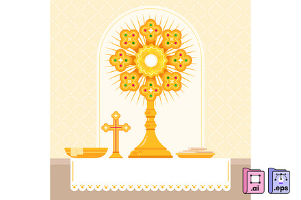 Flat Monstrance