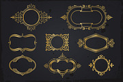 15 rounded frames backgrounds set, a Background Graphic by Digiselector Design Goods (Thumbnail 5 of 5)