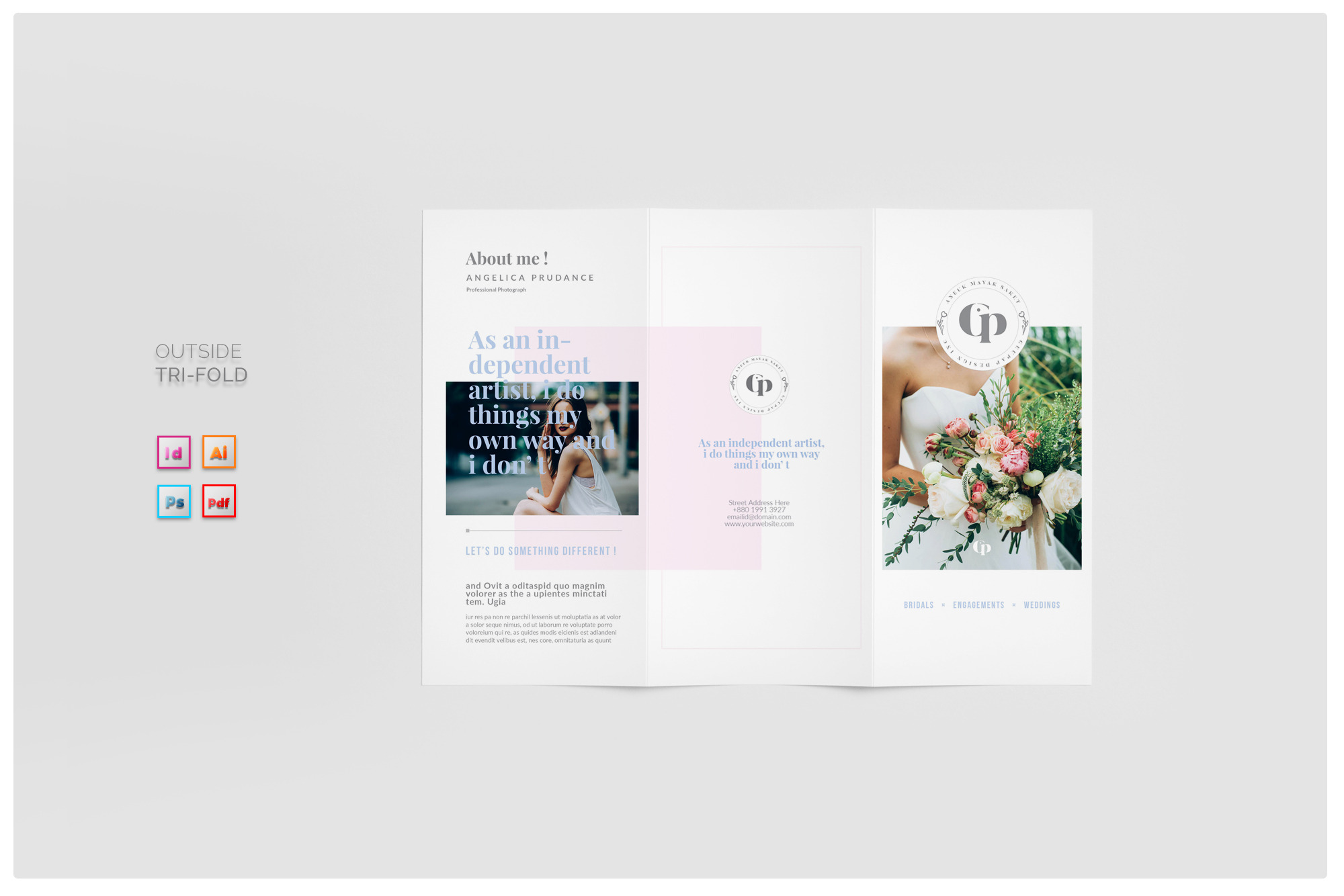 Photography Brochure, A Brochure Template By AlfianBrand