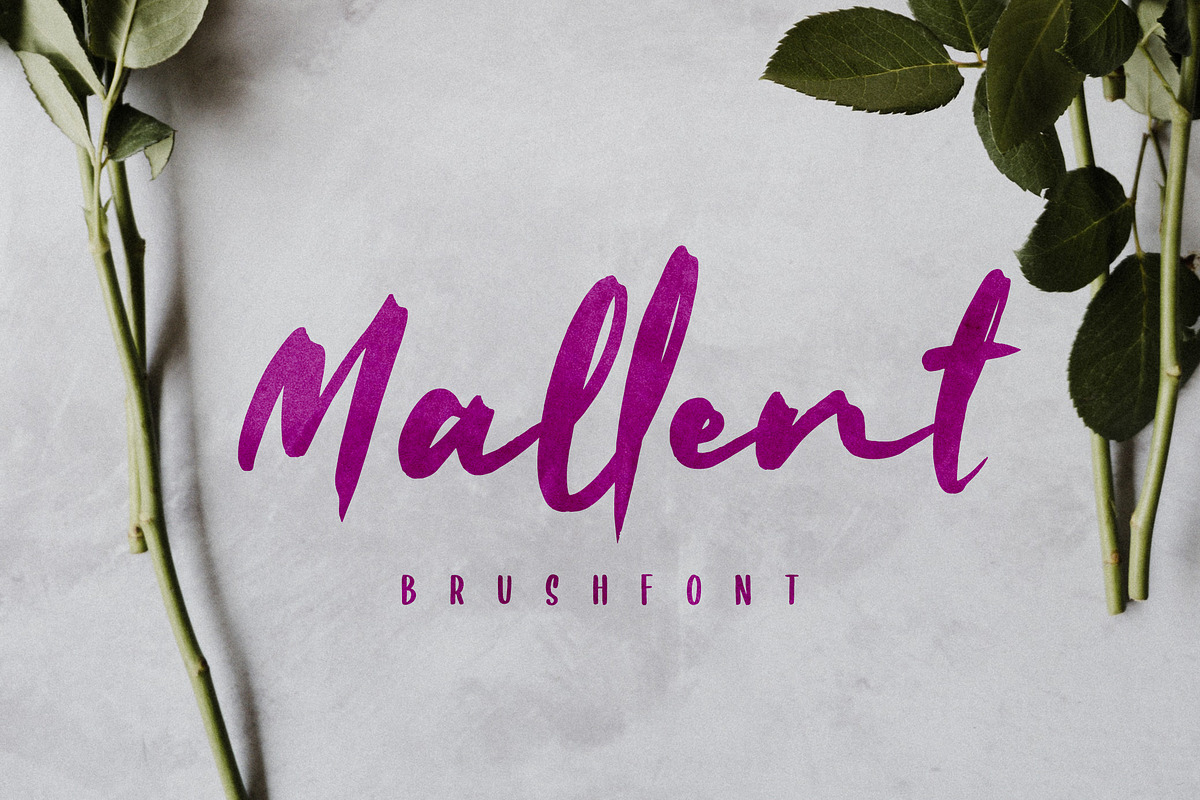 Mallent Font + Bonus