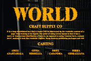 Brivane Unfocus, a Serif Font by Craft Supply Co. (Thumbnail 5 of 8)