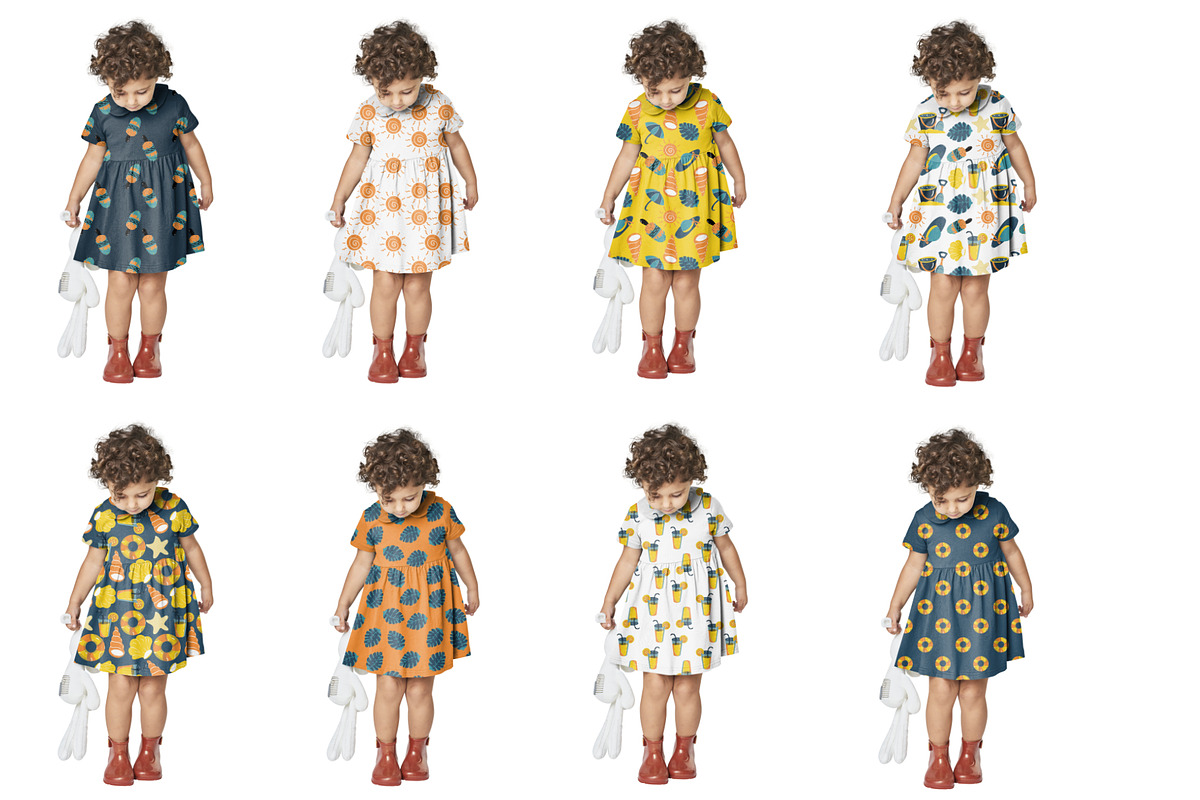 Summer Pattern Design Collection, a Pattern Graphic by D.O.C Gallery by Carla (Photo 13 of 13)