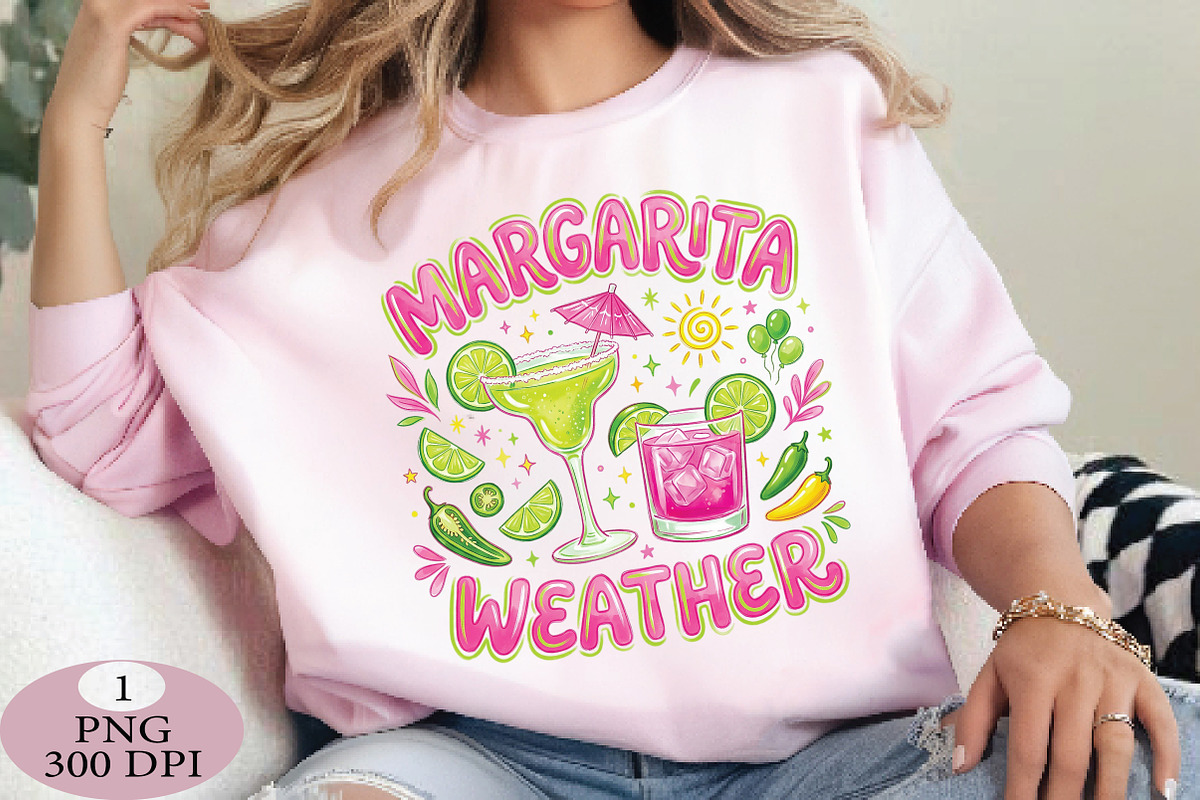 Summer Margarita Weather PNG, an Illustration by Daily.Designs (Photo 5 of 5)