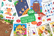 Funny Activities for Kids Book 2, an Education Illustration by ArtyCats (Thumbnail 1 of 10)