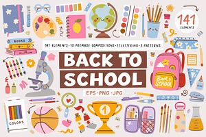 Back to School Vector Collection