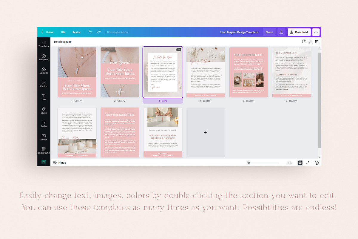 Lead Magnet | Opt-in Canva Template, a Marketing Template by Gebers Marketing & Design (Photo 6 of 8)