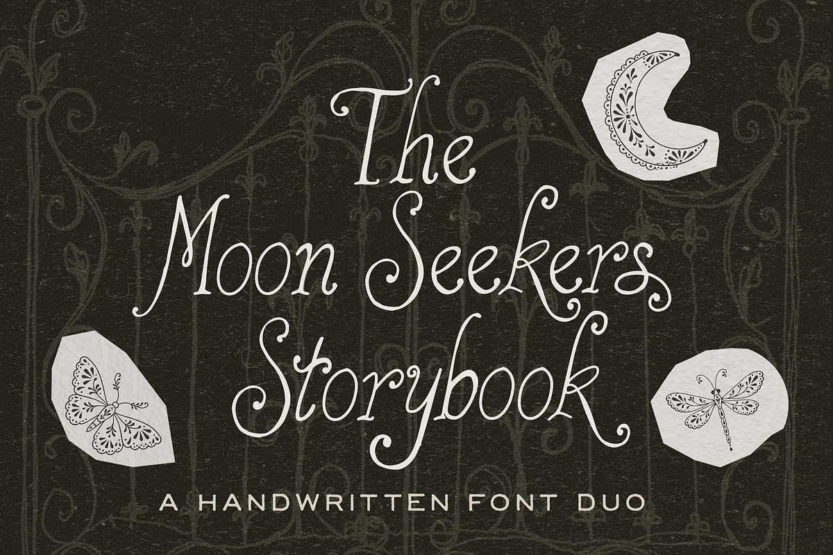 Handwritten Halloween Font Duo, a Handwritten Font by Laras Wonderland (Photo 1 of 14)