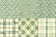 Cottagecore Floral Digital Paper Bun, a Texture Illustration by DreamPrint404 (Thumbnail 3 of 3)