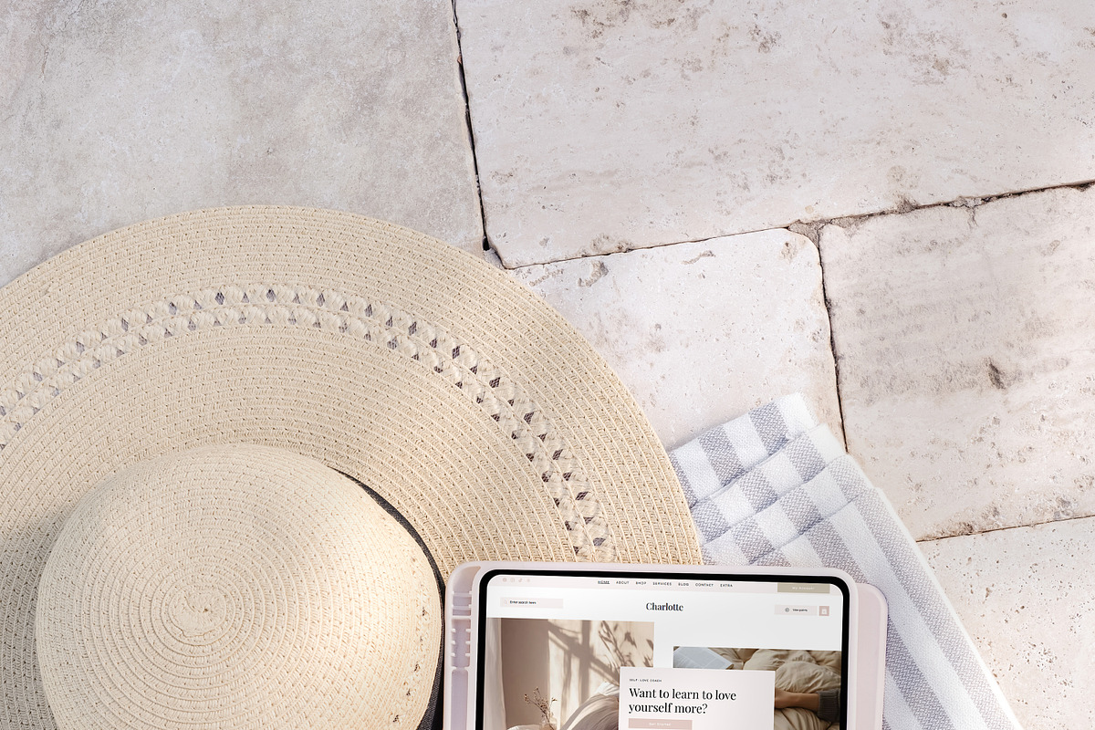 Charlotte Wix Studio Template, a Wix Template by Girl Boss From Home (Photo 8 of 8)