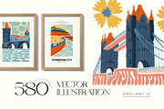 Modern Travel | Wall Art Creator, an Object Graphic by Leleka.Store (Thumbnail 10 of 15)