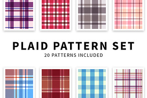 Plaid Pattern Set