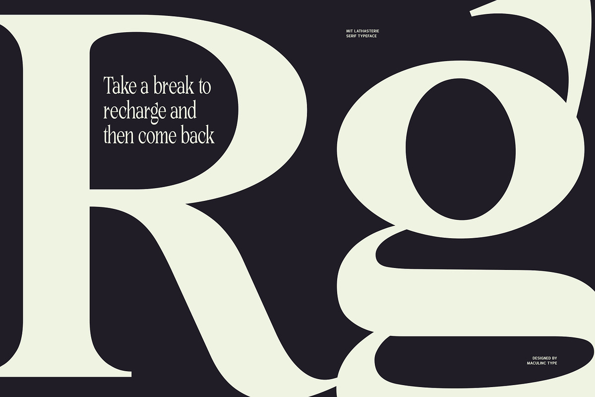 MIT Lathasterie, a Serif Font by Maculinc Type (Photo 10 of 15)