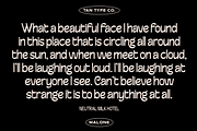 TAN-MALONE, a Sans Serif Font by TanType (Thumbnail 7 of 11)