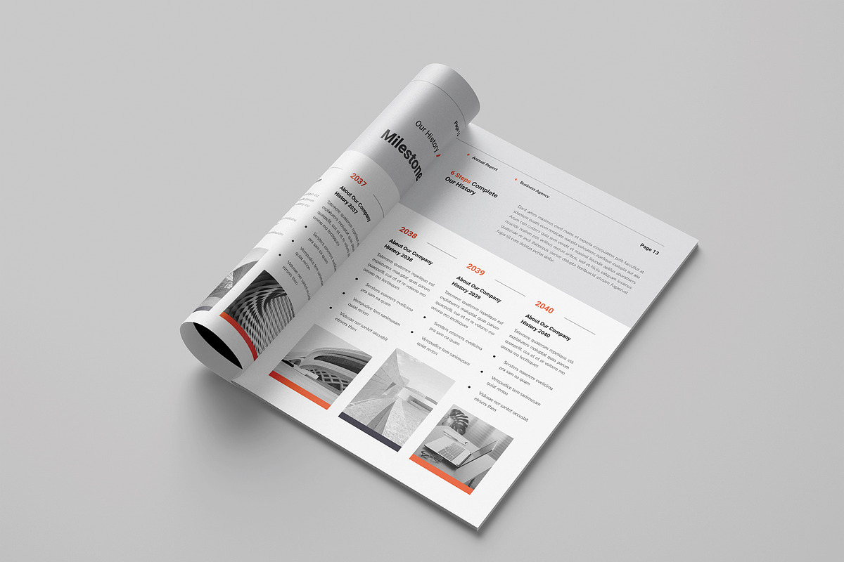 Annual Report Template preview 7