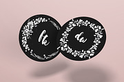 Lovely Hearts Monograms V, a Decorative Illustration by The Wedding Shop (Thumbnail 3 of 6)