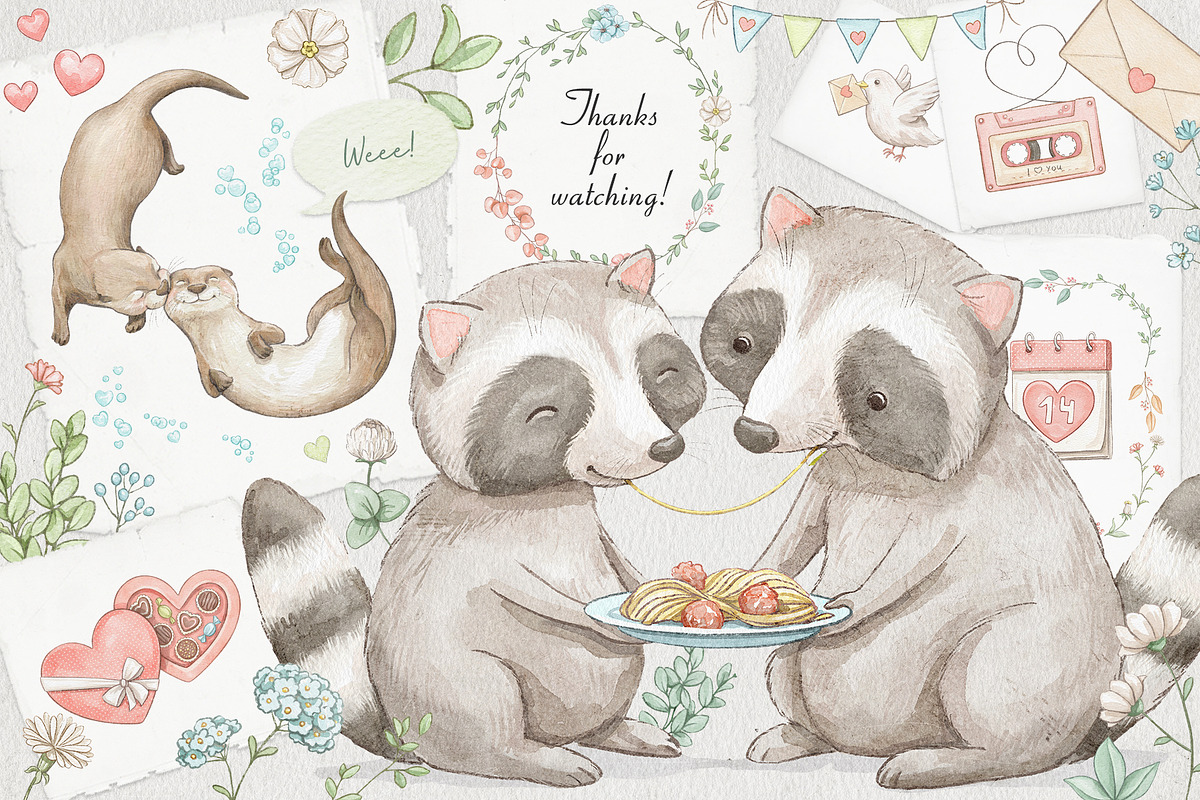 Love you, an Animal Illustration by Mimomy (Photo 12 of 12)