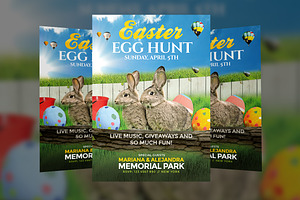Easter Egg Hunt - Flyer Template