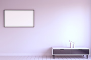 Mockup interior with frame, a Product Mockup by 2D/3D (Thumbnail 12 of 12)