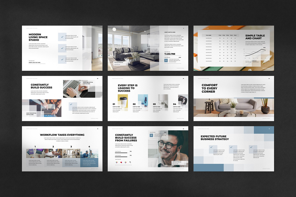 Poly Animated PowerPoint Template, a Presentation Template by Creathrive Design (Photo 9 of 10)