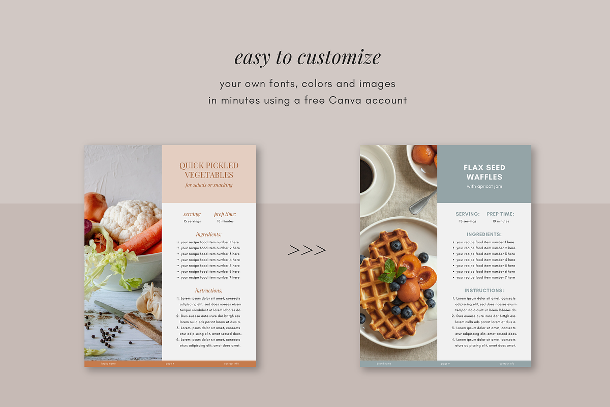 Wellness Workbook & eBook Templates, a Design Template by Studio Soluna (Photo 6 of 16)