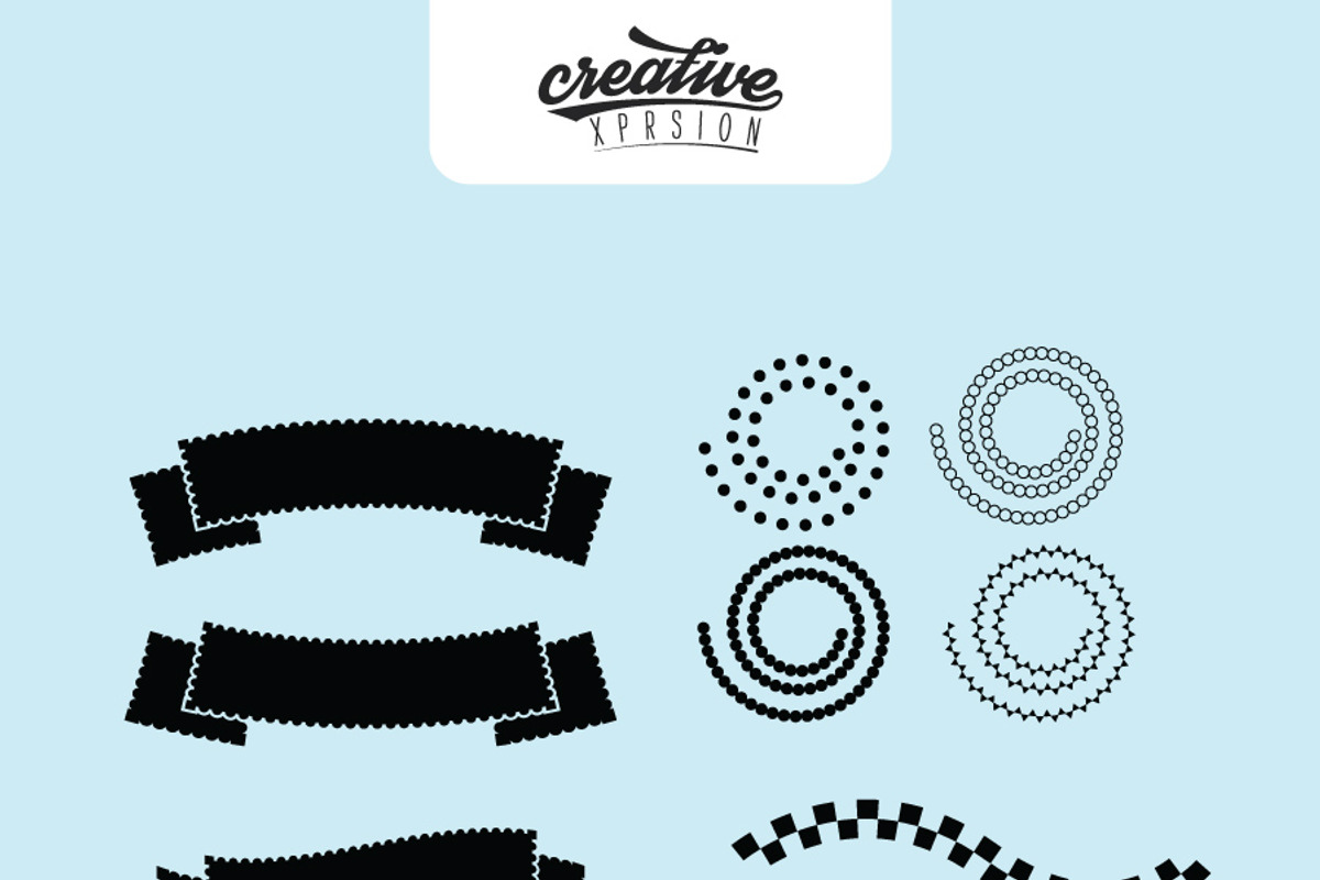 Vector Shapes | Creation Kit, a Texture Illustration by Creative Media Co (Photo 2 of 4)
