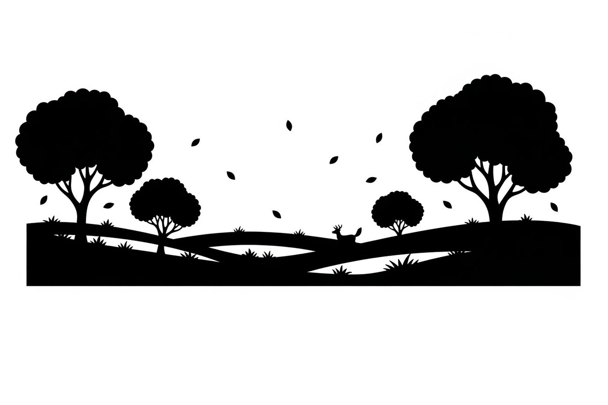 Autumn Fall Leaves Landscape, a Graphic by Artivon (Photo 8 of 13)