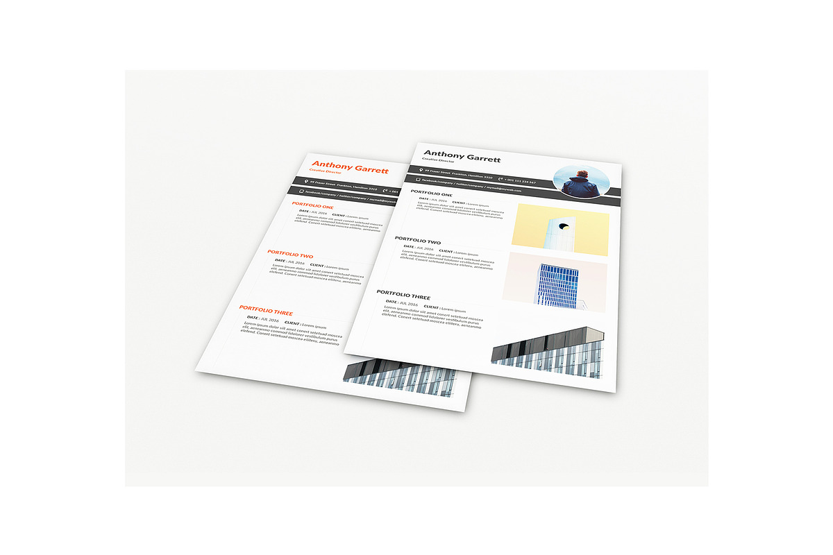 Creative Resume, a Resume Template by KHIDD (Photo 6 of 6)