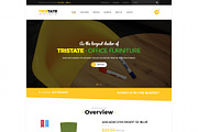 Magento Office Furniture, a Websites & App Template by Puzzthemes (Thumbnail 1 of 3)