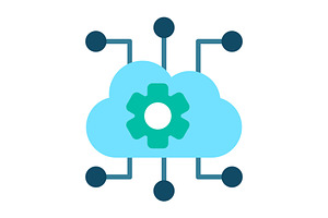 Cloud Flat Icon, a Duotone Icon by Pexelpy