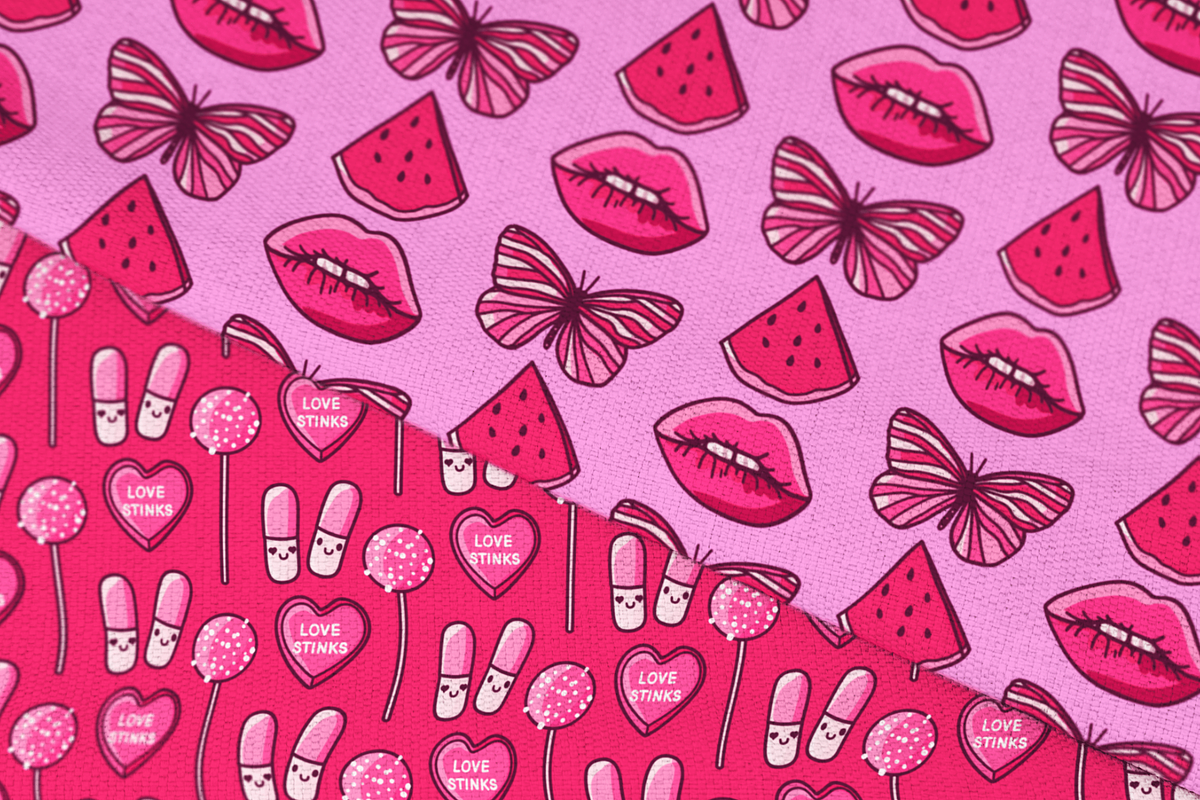 Pink Vibes Only Glam Girl Clipart, an Illustration by CherithDrawsThings (Photo 5 of 7)