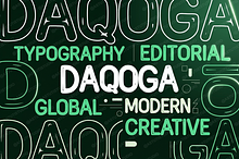 Daqoga | Elegant Modern Serif Fo