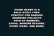 Sogmi Heavy - Bold Round Font, a Serif Font by Iqsiart Studio (Thumbnail 5 of 7)