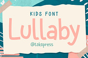 Lullaby - Kids font, a Sans Serif Font by TokoPress (Thumbnail 1 of 10)