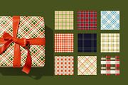 Cozy Christmas Patterns & Frames, a Pattern Graphic by AnnArt (Thumbnail 3 of 9)