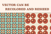 10 Funky Vintage Patterns, a Pattern Graphic by Minkina (Thumbnail 4 of 5)