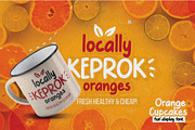 Orange Cupcakes – Fun Display Font, a Handwritten Font by Almarkhatype (Thumbnail 7 of 8)