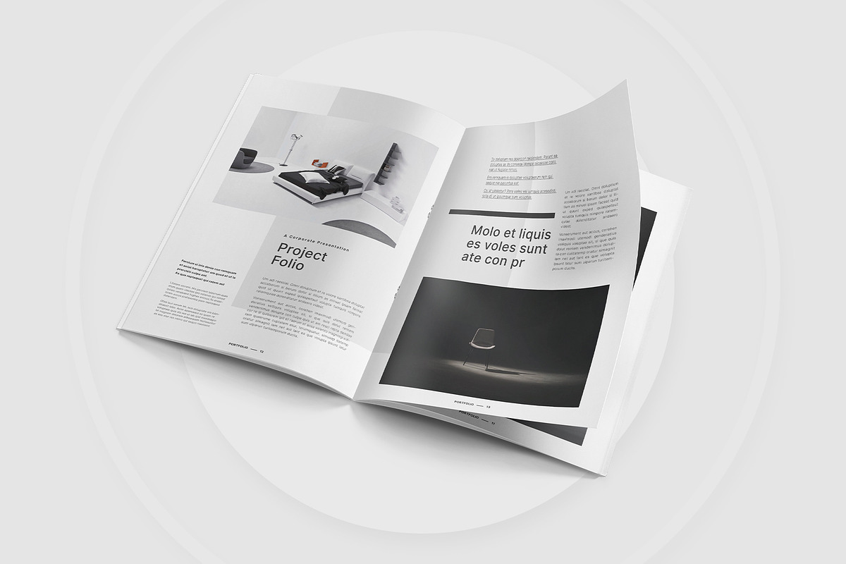 Photography Portfolio Tamplate, a Magazine Template by astutedesign11 (Photo 7 of 13)