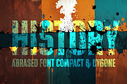 Oxido Caps | Solid & Eroded | Fonts, a Sans Serif Font by deFharo (Thumbnail 6 of 9)